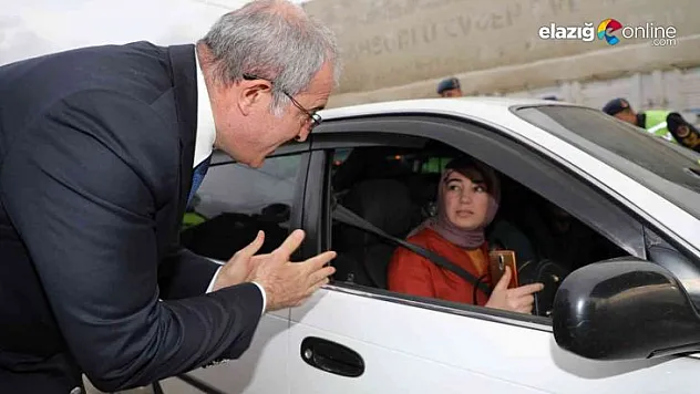 Vali Toraman ile 'Emniyet Kemeri' uygulaması