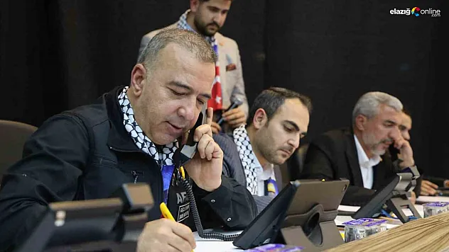 'Gazze İçin El Ele' Kampanyasında Elazığlılar Tek Yürek Oldu!