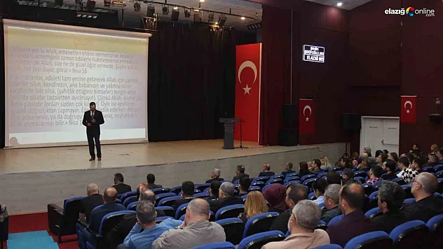 Elazığ'da Kamu Etik Kuralları Semineri: Belediye Personeline Etik Bilinci Aşılanıyor!