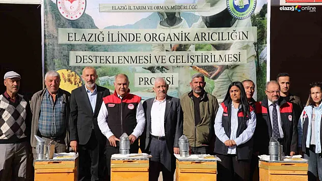 Elazığ Tarım İl Müdürlüğü'nden Arıcılara Organik Üretim Desteği