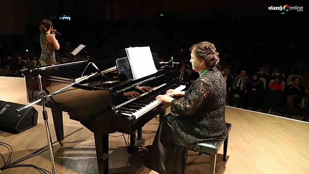 Elazığ'da 'Piyano eşliğinde eserler' konseri düzenlendi