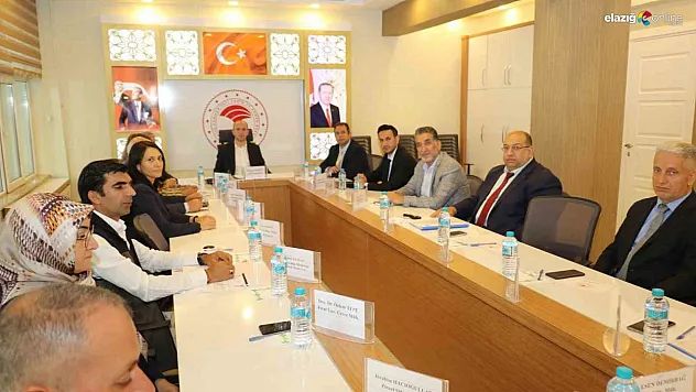 Elazığ'da Tarımsal Kuraklık İl Kriz Merkezi Toplantısı