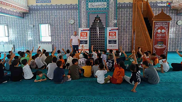 Yaz Kur'an Kursunda 112 Eğitimi: Elazığ'da Öğrenciler Bilinçleniyor!