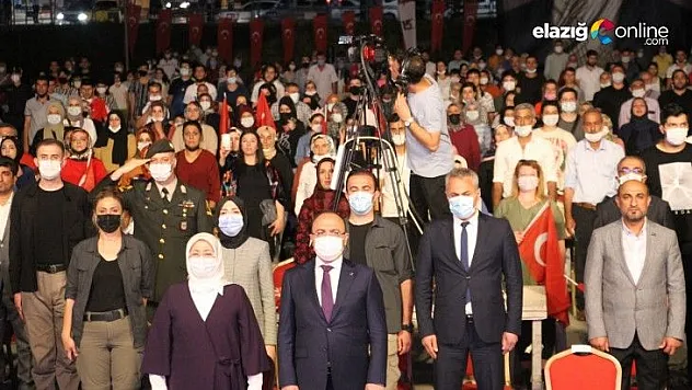 15 Temmuz Elazığ'da törenle kutlandı