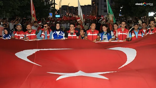 15 Temmuz'da Elazığ meydanları boş bırakmadı!