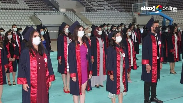 Elazığ'da 155 doktor adayı kep attı