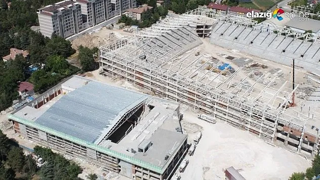 2 bin 600 kişilik spor salonu yükseliyor