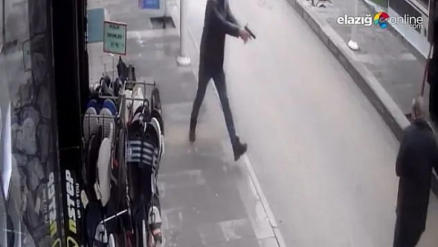 Elazığ'da silahlı çatışmanın güvenlik kameraları ortaya çıktı