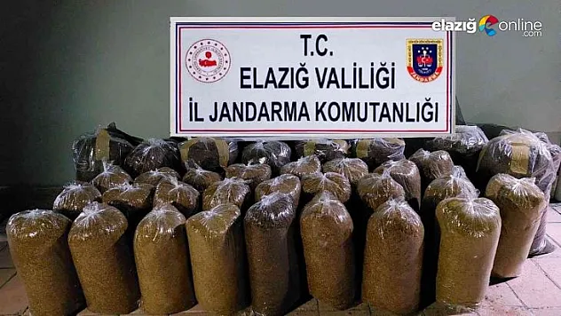 Şüpheli araçtan 215 kilogram kaçak tütün çıktı