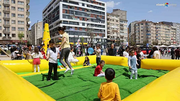23 Nisan Çocuk Şenliği Elazığ'da Coşku Dolu Anlara Sahne Oldu!