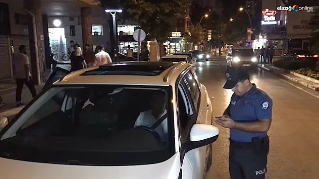 Elazığ polisinden dar bölge uygulaması! 280 şahıs ve 65 araç sorgulandı
