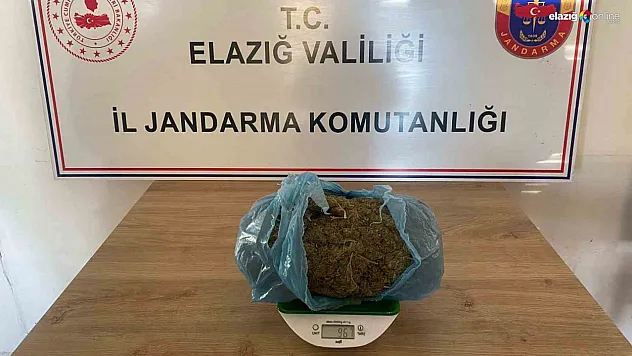 Elazığ'da 3,5 kilo uyuşturucu madde ele geçirildi, 2 kişi gözaltına alındı