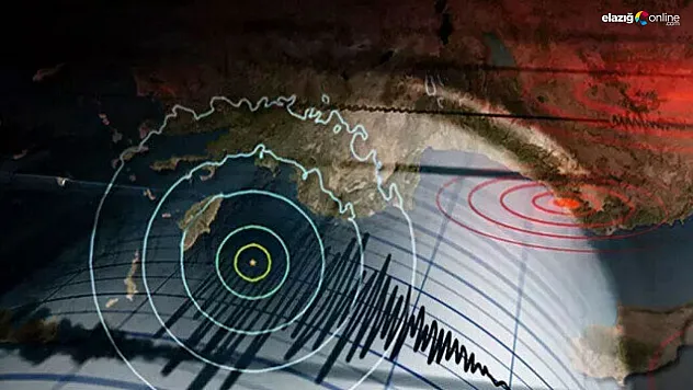 Elazığ'da 3.6 büyüklüğünde deprem