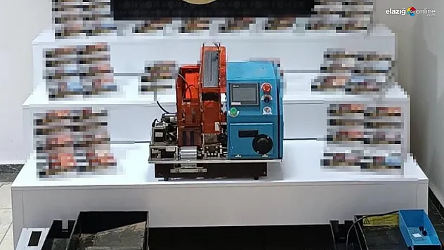 Elazığ'da makaron operasyonu!