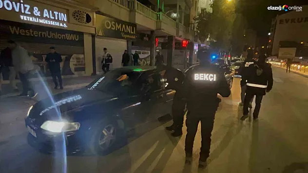 Elazığ'da 71 Bin 640 Kişi Sorgulandı, 506 Aranması Olan Şahıs Yakalandı!