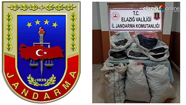 Elazığ'da 75 kilo kubar esrar ele geçirildi