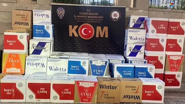 Elazığ'da makaron operasyonları sürüyor