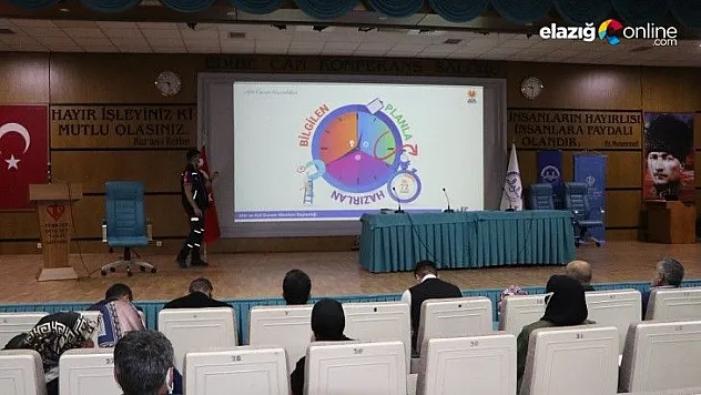 Elazığ'da afet farkındalık eğitimi düzenlendi