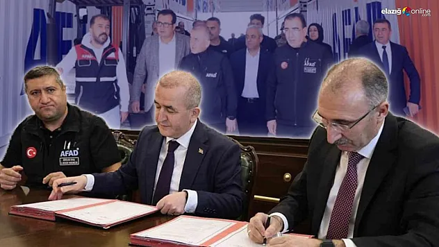 Elazığ'da Afet Risk Azaltma Planı Güncellendi, Lojistik ve Eğitim Seferberliği Başladı!