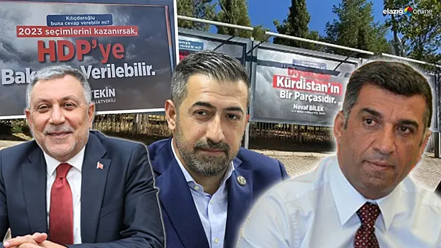Elazığ'da afiş polemiği!