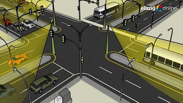 Elazığ'da akıllı kavşak sistemi devreye girecek