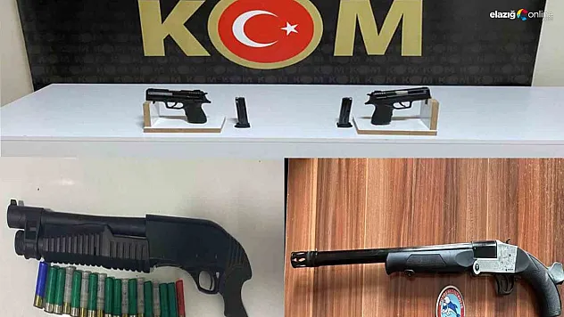 Elazığ'da asayiş uygulamaları sürüyor!