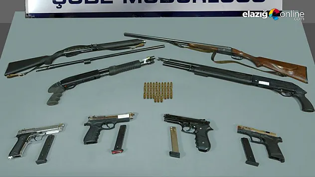 Elazığ'da asayiş uygulamalarında 171 şahıs yakalandı