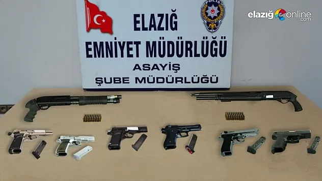 Elazığ emniyetinden asayiş ve şok uygulaması