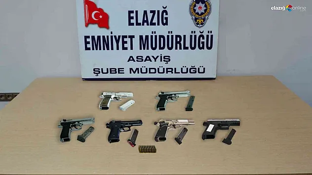Elazığ emniyetinden asayiş ve şok uygulaması! 139 şüpheli yakalandı