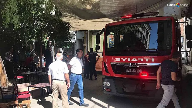 Çıkan baca yangını kısa sürede söndürüldü