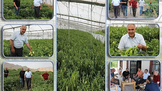 Elazığ Tarımında Destek Seferberliği: Üreticilerle Yerinde İletişim!
