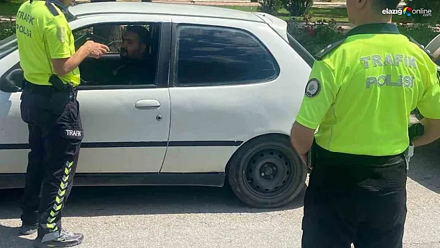 Elazığ'da bayramın ilk gününde de denetimler devam ediyor