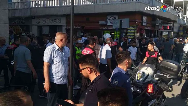 İki grup arasında bıçaklı kavga