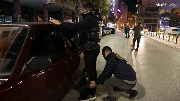 Elazığ'da Son 1 Haftada 262 Şahıs Yakalandı: 25 Kişi Tutuklandı!