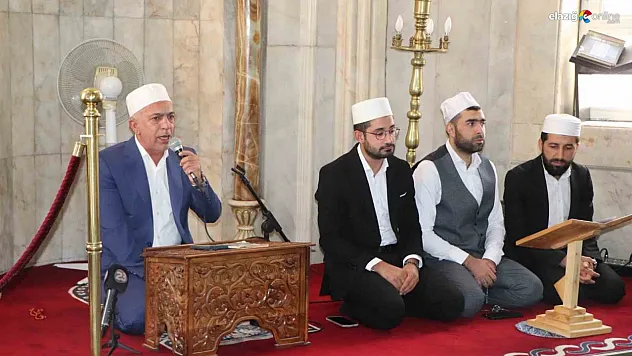 Elazığ'da Camiler ve Din Görevlileri Haftası'nda Mevlid Programı!