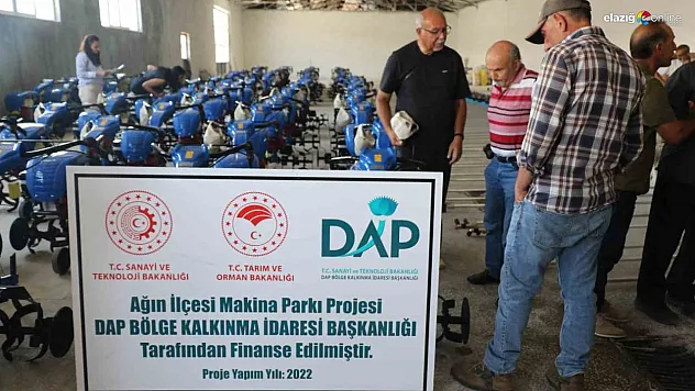 Ağın'daki çiftçilere hayırlı olsun!