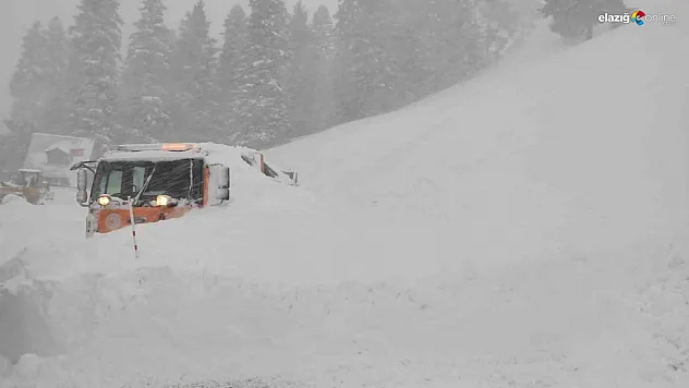 Elazığ'da Çığ Tehlikesi! Ani Kar Erimesi ve Heyelan Riskine Karşı Dikkat!