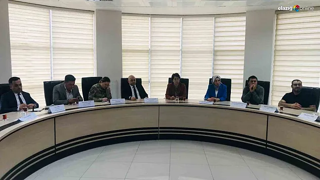 Elazığ'da Çocuk İzlem Koordinasyon Kurulu toplantısı