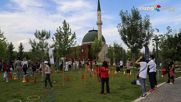 Elazığ'da çocuklara yönelik sosyal mesafeli etkinlik