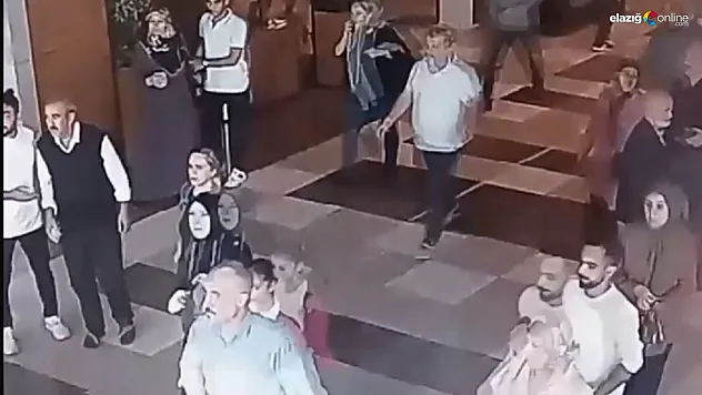 Elazığ'da Deprem Korkusu! 5,9'luk Sarsıntı Hastane Kameralarına Böyle Yansıdı