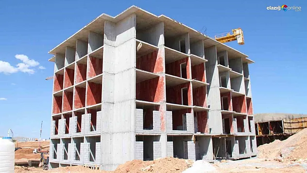 Elazığ'daki toplu konutlarda katlar yükseliyor