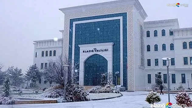 Elazığ'da Eğitime Kar Engeli!