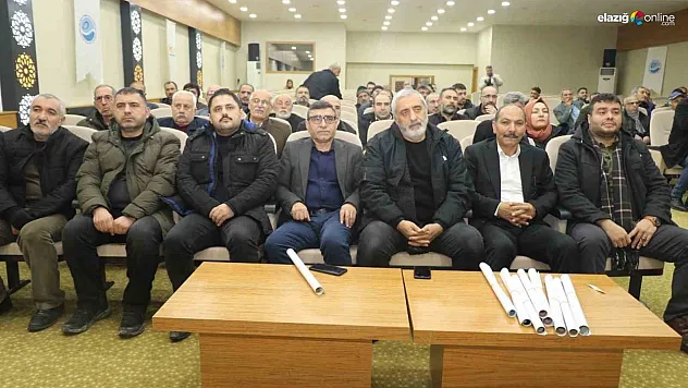 Elazığ'da 15. Etap Ekonomik ve Altyapı Yatırımları Toplantısı