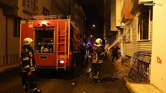 Elazığ'da yangın: 2 kişi hastanelik oldu