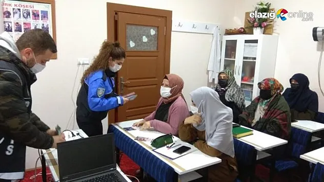 Elazığ emniyeti hem bilgilendiriyor hem farkındalık oluşturuyor