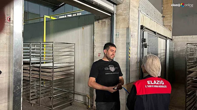 Elazığ İl Tarım Müdürlüğü'nden Fırınlara Yakın Takip