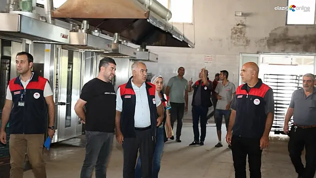 Elazığ'da Fırınlar Denetlendi: Hijyen ve Mevzuat Kontrolleri Sıkılaştı!