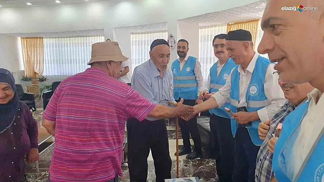 Elazığ'da Gönül Sohbetleriyle Huzurevi Sakinlerine Moral ve Destek