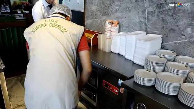 Elazığ'da gıda denetimleri sürüyor!