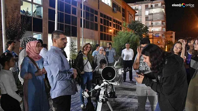 Gözlem etkinliği Elazığ'da düzenlendi